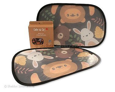 Pare-soleil adhésif pour vitres de voiture - Lot de 2 - Grossiste et Fournisseur