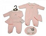 Combinaison bébé fille avec bonnet - Petite Brebis - Grossiste et Fournisseur