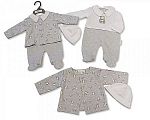 2 pcs ensemble bébé avec bonnet - Panda