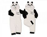 Grenouillère bébé à capuche - Panda