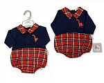Tartan barboteuse bébé - Dino - Grossiste et Fournisseur