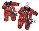 Tartan pyjama bébé - Dino - Grossiste et Fournisseur