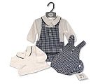 2 pcs salopette courte ensemble bébé garçon - Grossiste et Fournisseur