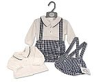 2 pcs salopette courte ensemble bébé garçon - Grossiste et Fournisseur