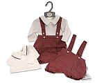 2 pcs salopette courte ensemble bébé garçon - Grossiste et Fournisseur