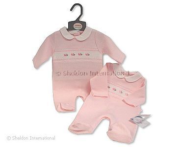 Pyjama bébé fille - Cœurs - Grossiste et Fournisseur