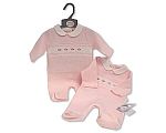 Pyjama bébé fille - Cœurs - Grossiste et Fournisseur