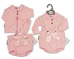 2 pcs ensemble bébé fille avec nœud - Grossiste et Fournisseur