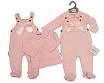 2 pcs salopette ensemble longue pour bébé fille - Grossiste et Fournisseur