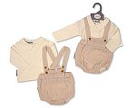2 pcs salopette courte ensemble bébé - Grossiste et Fournisseur