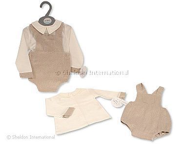 2 pcs salopette ensemble courte pour bébé garçon - 12-24 Mois - Grossiste et Fournisseur