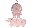 2 pcs ensemble bébé fille avec capuche - Lapin - Grossiste et Fournisseur