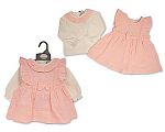 2 pcs robe ensemble bébé fille avec nœud - Rose - Grossiste et Fournisseur
