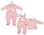 2 pcs salopette ensemble bébé fille - Grossiste et Fournisseur