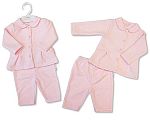 2 pcs ensemble bébé fille avec cœurs en relief - Grossiste et Fournisseur