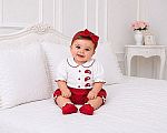 2 pcs shorts ensemble bébé fille - Champignons - Grossiste et Fournisseur