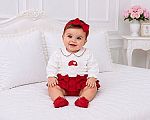 2 pcs shorts ensemble bébé fille - Champignon - Grossiste et Fournisseur
