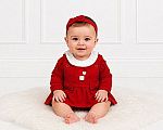Robe barboteuse bébé fille avec nœuds - Champignon - Grossiste et Fournisseur