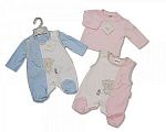 2 pcs coton salopette ensemble bébé