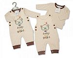 2 pcs coton salopette ensemble pour bébé garçon - Grossiste et Fournisseur