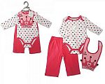 3 pcs ensemble pour bébé fille - Princesse - Grossiste et Fournisseur