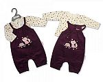 2 pcs ensemble bébé fille - Dans les Bois - Grossiste et Fournisseur