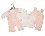 2 pcs coton salopette ensemble bébé fille - Petite Princesse - Grossiste et Fournisseur