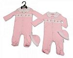 Pyjama bébé fille avec bonnet - Canetons - Grossiste et Fournisseur