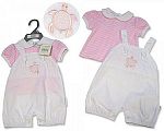 2 pcs salopette ensemble bébé fille - Petite nageur - Grossiste et Fournisseur
