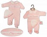 Pyjama bébé fille avec bonnet - Chéri de maman - Grossiste et Fournisseur
