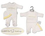 Pyjama bébé avec smocks et bonnet - Fais-moi un Câlin - Grossiste et Fournisseur