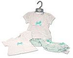 2 pcs ensemble bébé fille avec dentelle et nœud - Grossiste et Fournisseur