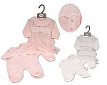 Pyjama bébé avec dentelle