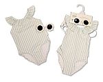 Maillot de bain avec lunettes de soleil pour bébé fille - Verte Sauge - Grossiste et Fournisseur