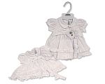 Robe bébé à volants avec broderie - Grossiste et Fournisseur