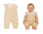 2 pcs barboteuse ensemble bébé fille avec imprimé floral - Grossiste et Fournisseur