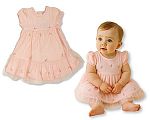 Robe bébé fille avec imprimé floral et tulle - Grossiste et Fournisseur
