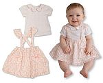 2 pcs Jacquard jupe ensemble bébé fille avec nœuds - Grossiste et Fournisseur