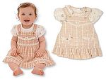 2 pcs robe ensemble bébé fille avec imprimé floral et poches - Grossiste et Fournisseur