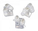 Chaussons bébé garçon de satin - 3 modèles - Grossiste et Fournisseur