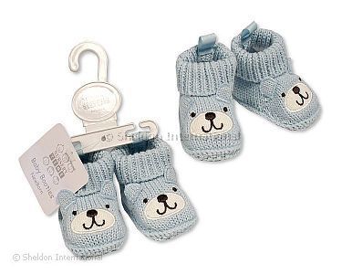 Chaussons tricotés pour bébé - Chien - Grossiste et Fournisseur