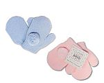Tricotées mitaines bébé avec pompon - Grossiste et Fournisseur