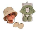 Chapeau de soleil et chausson set pour bébé - Grossiste et Fournisseur