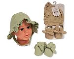 Bonnet de soleil et chaussons set pour bébé - Grossiste et Fournisseur
