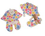 Chapeau de soleil et chaussures antidérapantes pour bébé fille - Grossiste et Fournisseur
