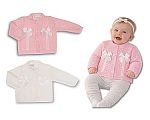 Tricoté cardigan bébé fille avec nœuds - 1012 - 9-24 mois - Grossiste et Fournisseur