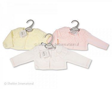 Tricoté boléro cardigan bébé fille - 9-24 mois - Grossiste et Fournisseur