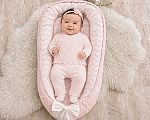 2 pcs ensemble tricoté pour bébé fille avec cardigan croisé - Grossiste et Fournisseur