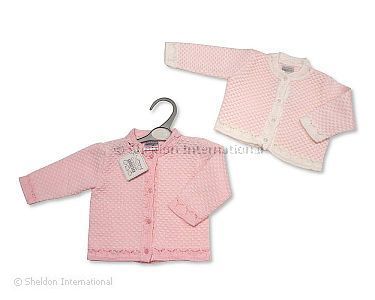 Tricoté cardigan bébé fille -182- 9-24 mois - Grossiste et Fournisseur