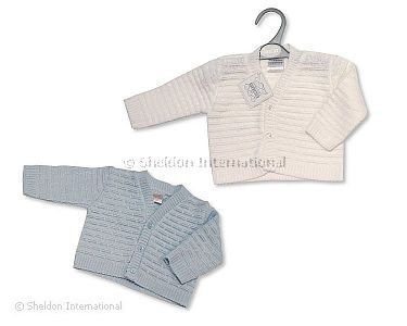 Tricoté cardigan bébé garçon -578- Nais-9 mois - Grossiste et Fournisseur